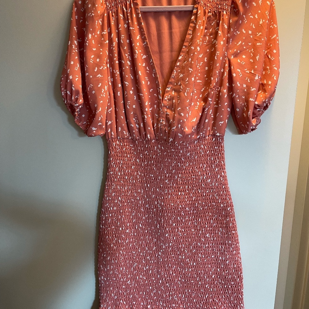 Abercrombie & Fitch - Pink Dress - Size Medium Tall